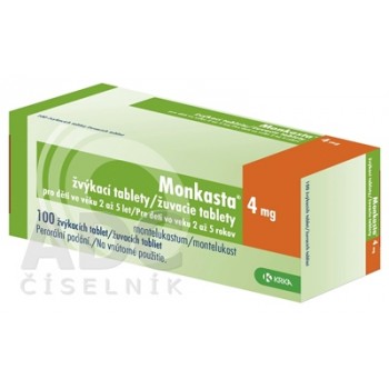 Монкаста (Monkasta) 4 мг, 100 таблеток